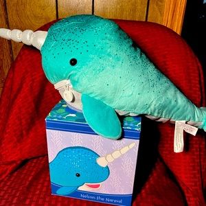 Nelson the narwal scentsy buddy